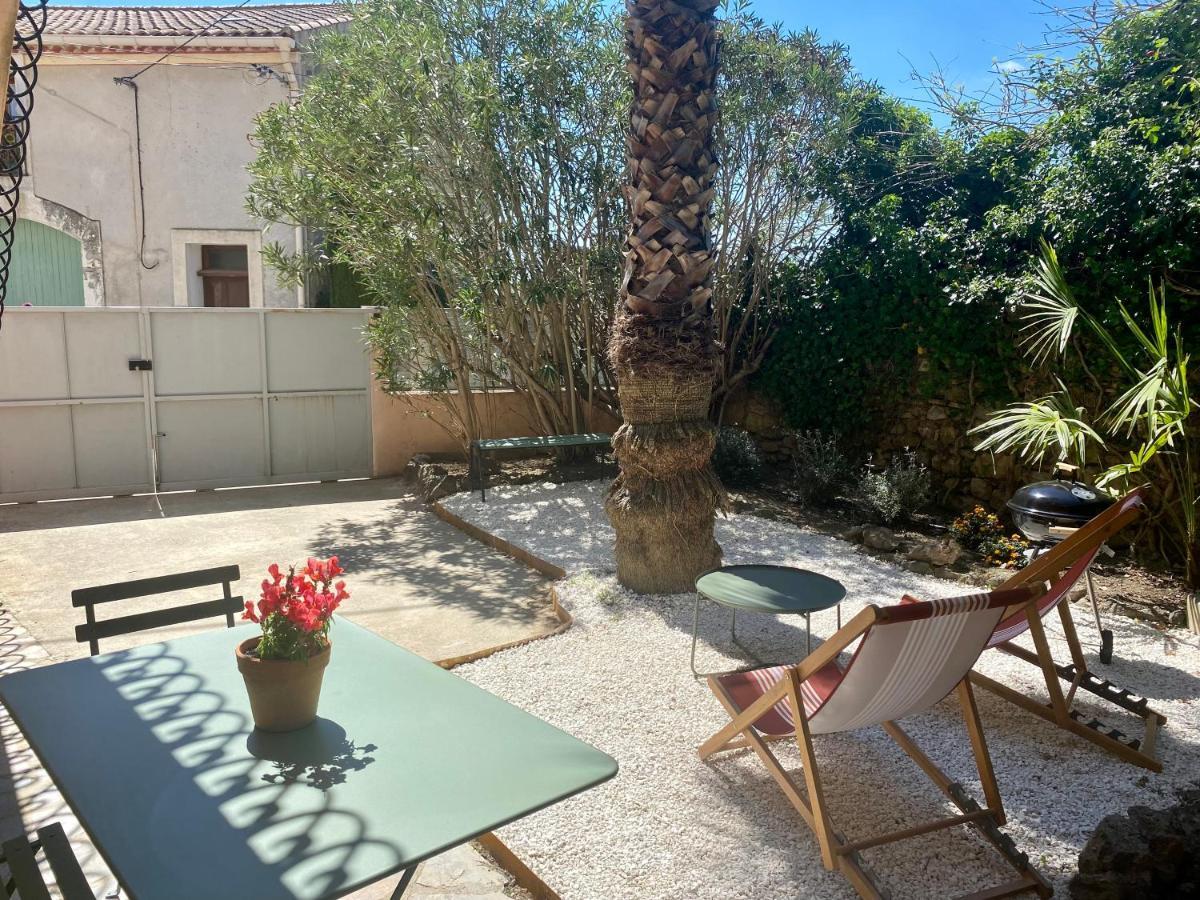 Gite Le Palmier - Perfectly Located Cosy Studio With Private Garden Puissalicon Exteriör bild