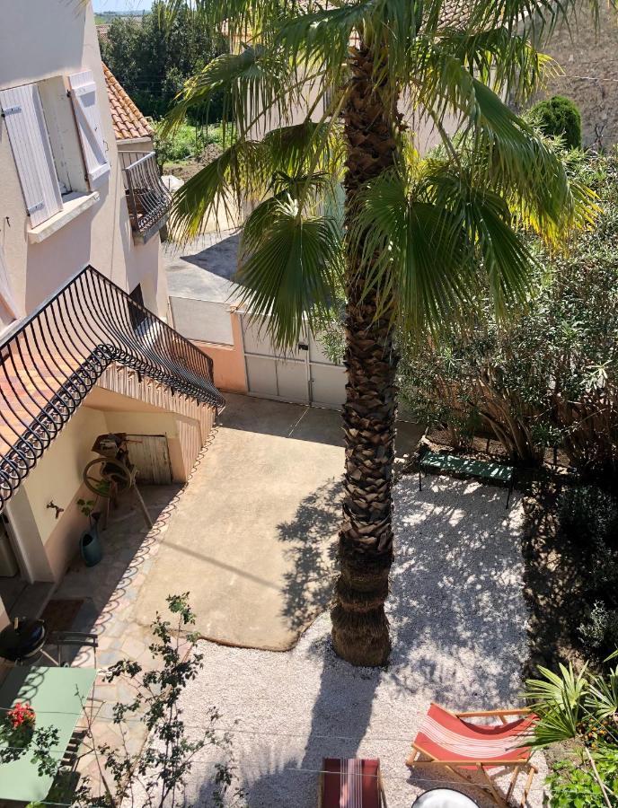 Gite Le Palmier - Perfectly Located Cosy Studio With Private Garden Puissalicon Exteriör bild